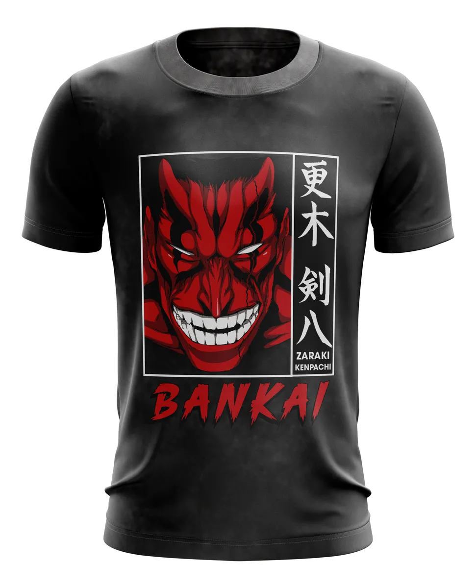 Camiseta Remera Sublimada Kenpachi Bankai