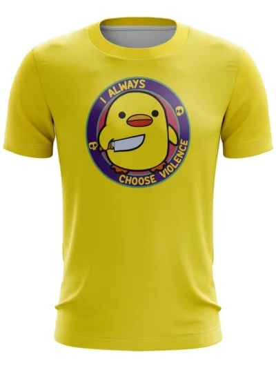 Camiseta Remera Sublimada Patito Agresivo Sublimada Infantil