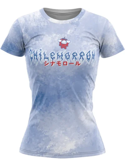 Camiseta Remera Sublimada Chilemorron Corte Dama T. Extra
