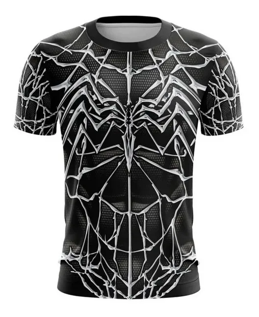 Camiseta Remera Sublimada Spiderman Venom