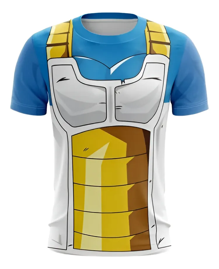 Camiseta Remera Sublimada Vegeta Fuerzas Especiales