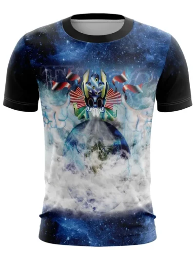 Camiseta Remera Sublimada Tlaloc