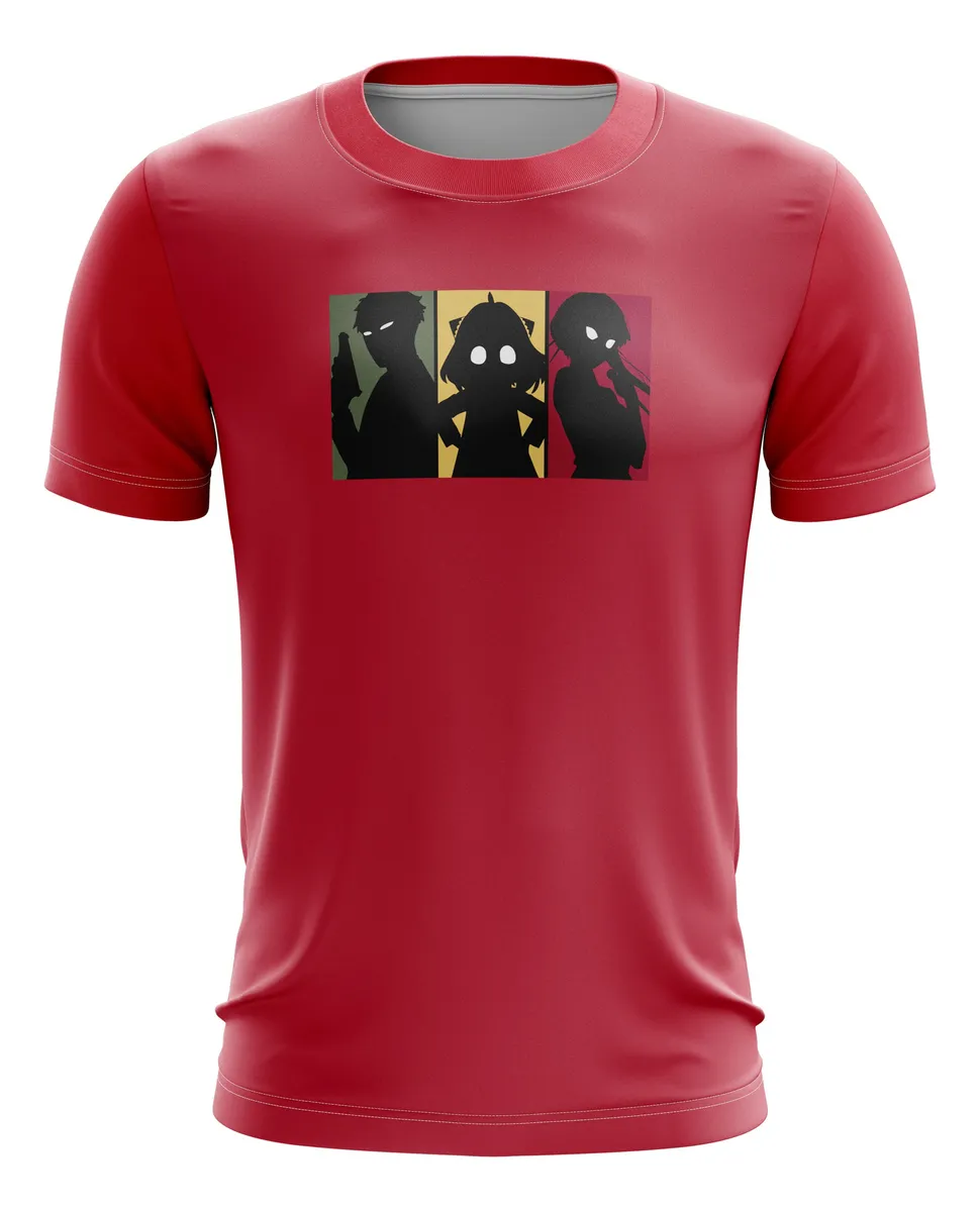 Camiseta Remera Sublimada Spy X Family Infantil