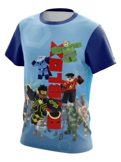 Camiseta Remera Sublimada Infantil Roblox