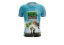 Camiseta Remera Sublimada Plantas Vs Zombies Tallas Extra