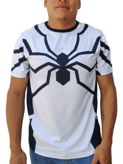 Camiseta Remera Sublimada Spiderman Fundación Del Futuro