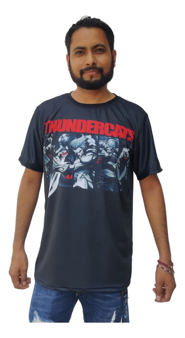 Camiseta Remera Sublimada Thundercats Tallas Extra