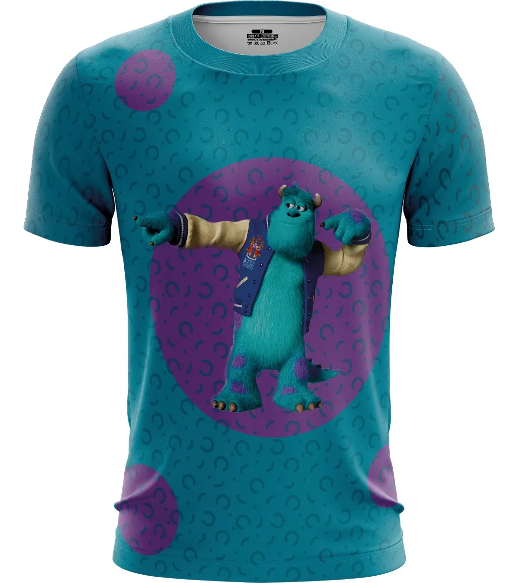 Camiseta Remera Sublimada Infantil Sullivan D3