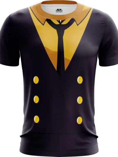 Camiseta Remera Sublimada Infantil Sanji Traje