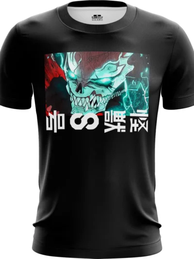Camiseta Remera Sublimada Infantil Kaiju No. 8