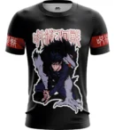 Camiseta Remera Sublimada Talla Extra Megumi Jujutsu Kaisen