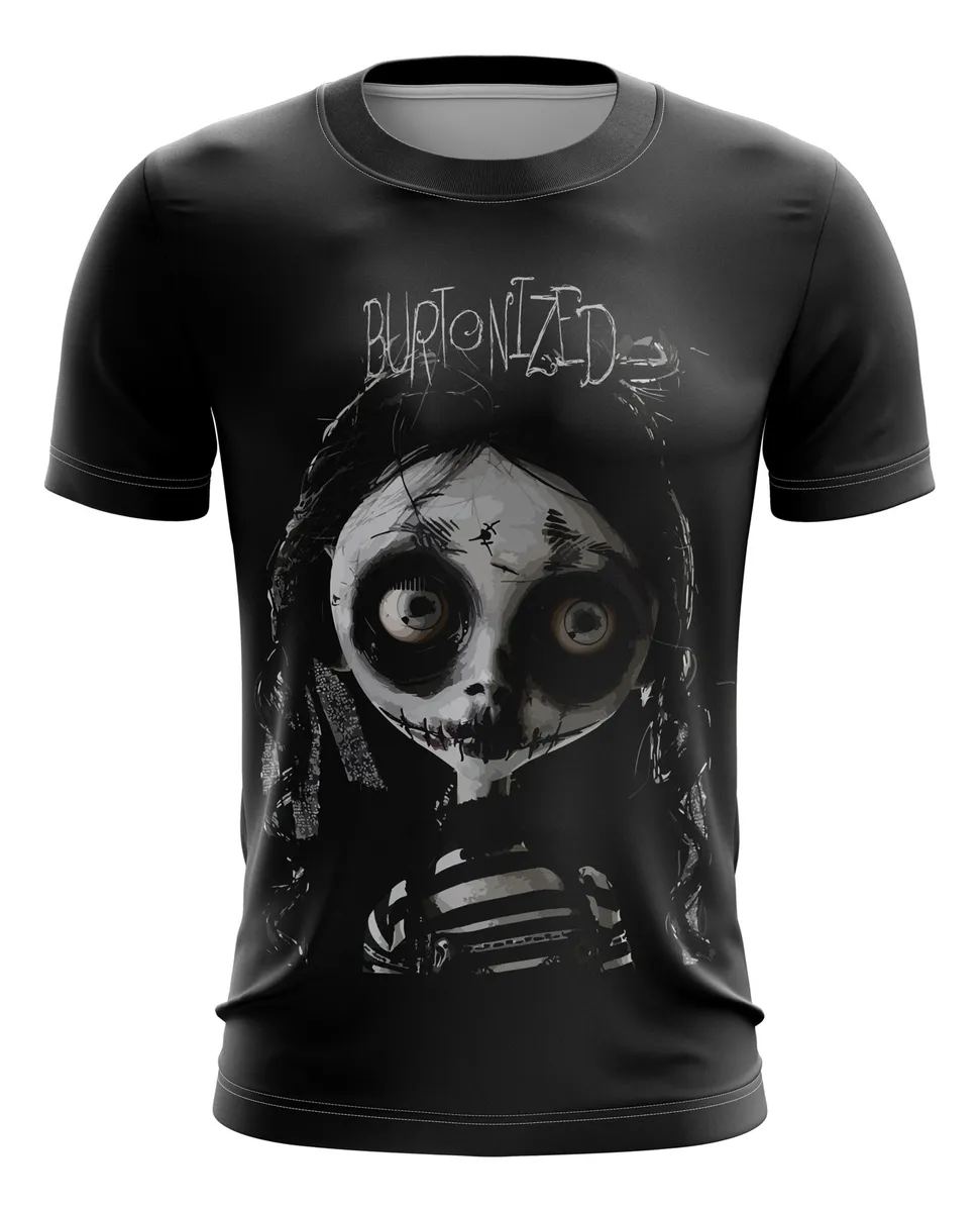 Camiseta Remera Sublimada Burtonized Infantil