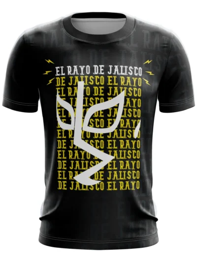 Camiseta Remera Sublimada Talla Extra Rayo De Jalisco
