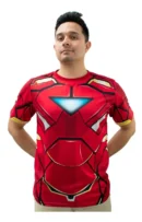 Camiseta Remera Sublimada Ironman Infantil