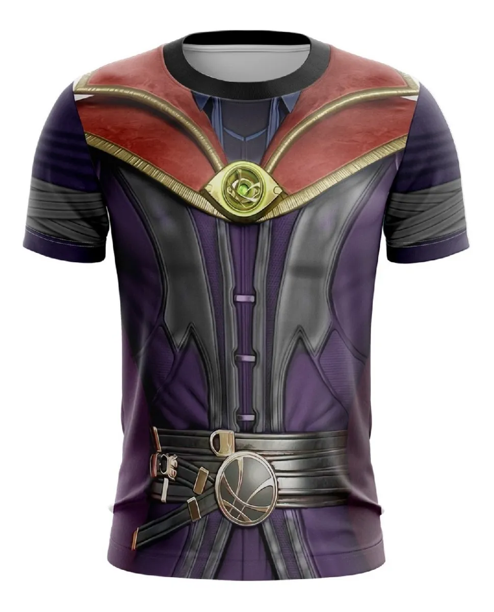Camiseta Remera Sublimada Dr Strange Traje Evil Talla Extra