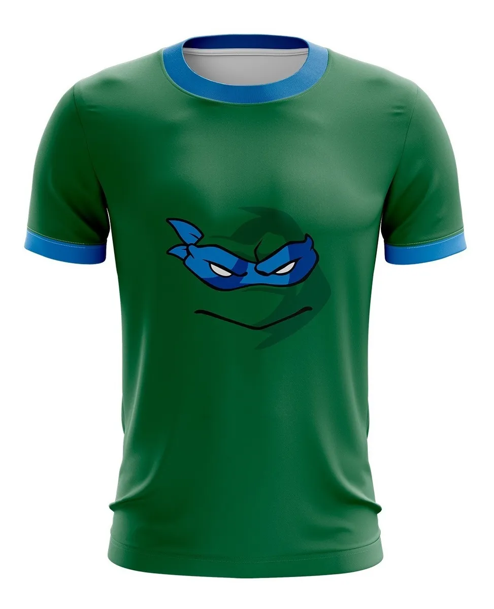 Camiseta Remera Sublimada Infantil Leonardo
