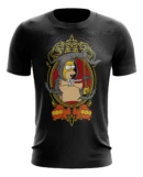 Camiseta Remera Sublimada Tallas Extra Homero Casita Del Horror