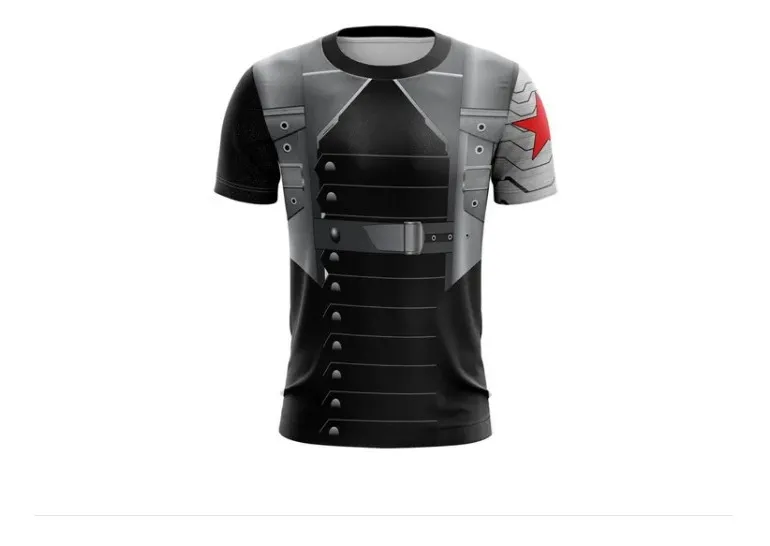 Camiseta Remera Sublimada Soldado Del Invierno