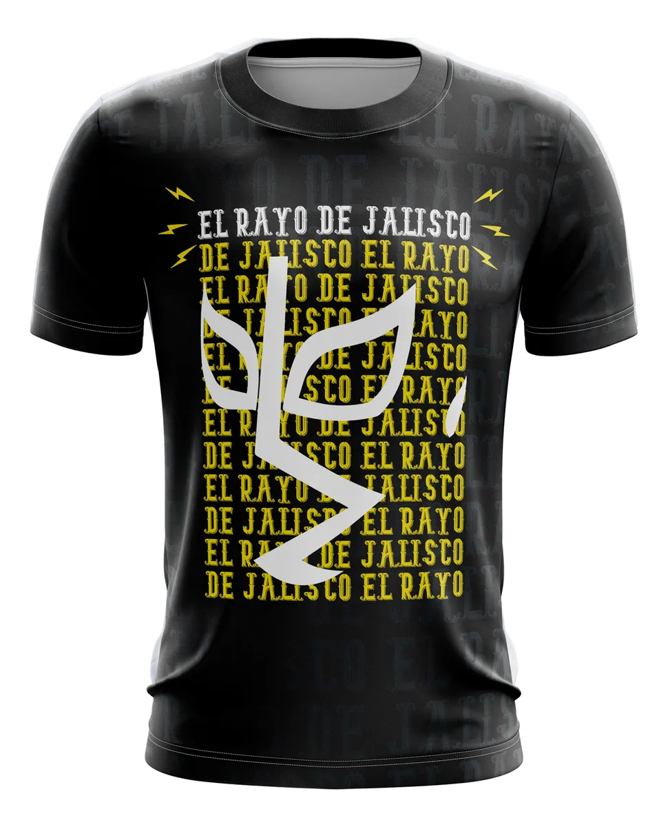 Camiseta Remera Sublimada Infantil Rayo De Jalisco