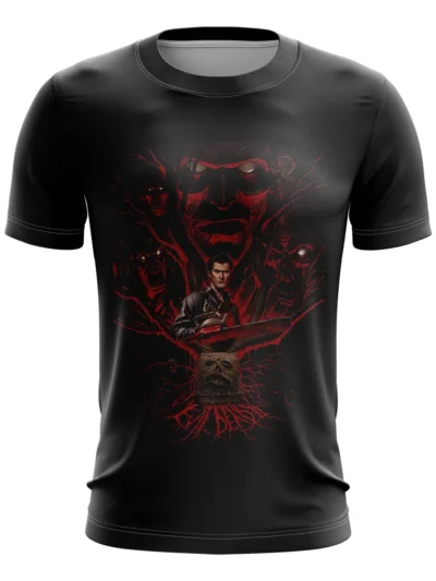 Camiseta Remera Sublimada Evil Dead Talla Extra