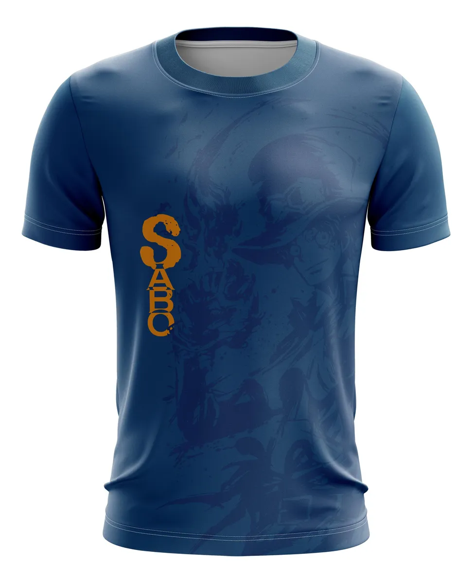 Camiseta Remera Sublimada Mugiwaras Sabo
