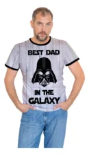 Camiseta Remera Sublimada Moda Regalo Dia Del Padre Star Wars Full Print Mod2