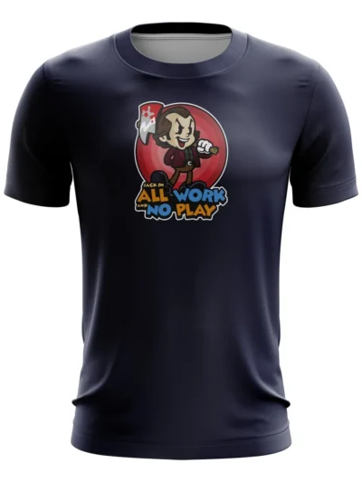 Camiseta Remera Sublimada Resplandor Retro Talla Extra