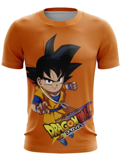 Camiseta Remera Sublimada Dragon Ball Daima Infantil