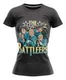 Camiseta Remera Sublimada The Battleers Anime Corte Dama Talla Extra