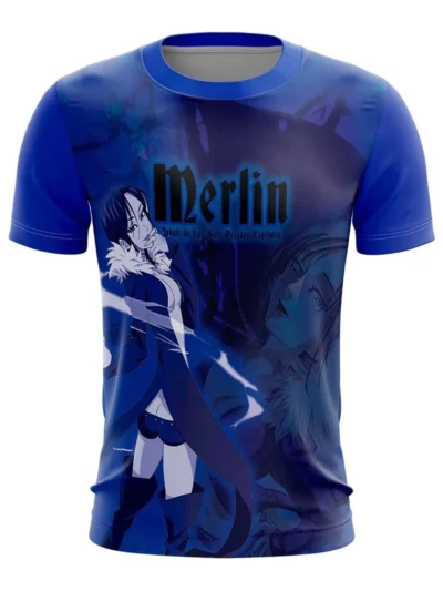 Camiseta Remera Sublimada Merlin (nanatsu No Taizai)