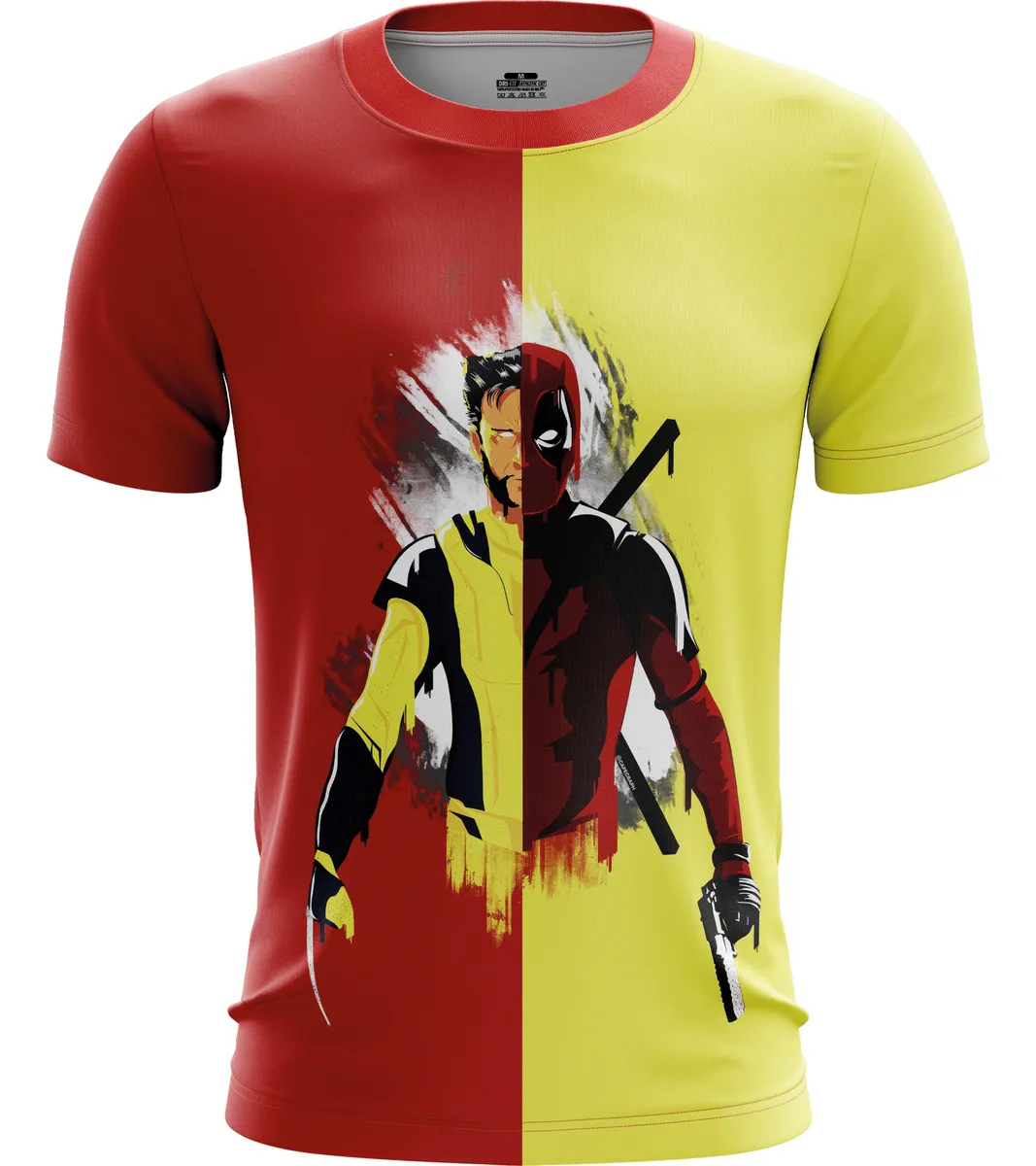 Camiseta Remera Sublimada Traje Deadpool & Wolverine Duo