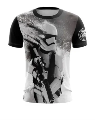Camiseta Remera Sublimada Trooper Tallas Extra