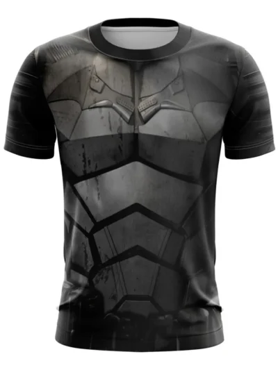 Camiseta Remera Sublimada The Batman D2 Tallas Extra