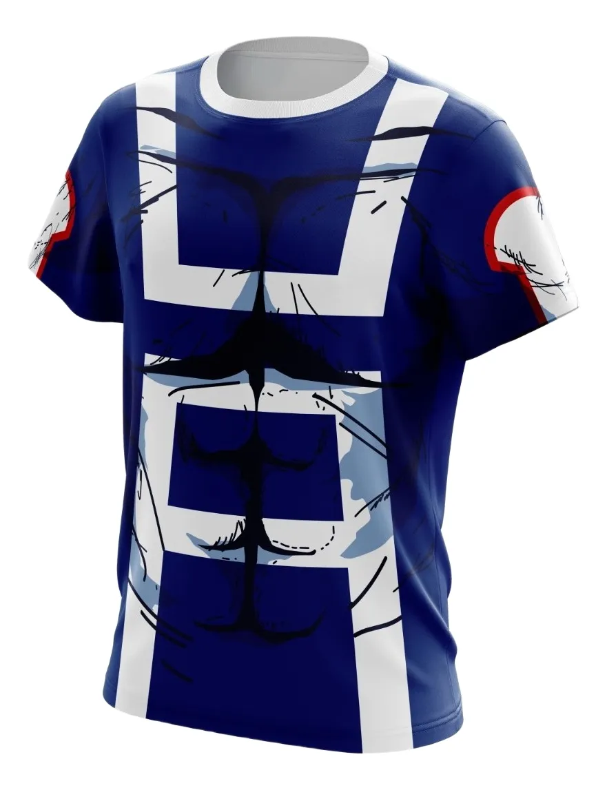 Camiseta Remera Sublimada Talla Extra Boku Uniforme Ua