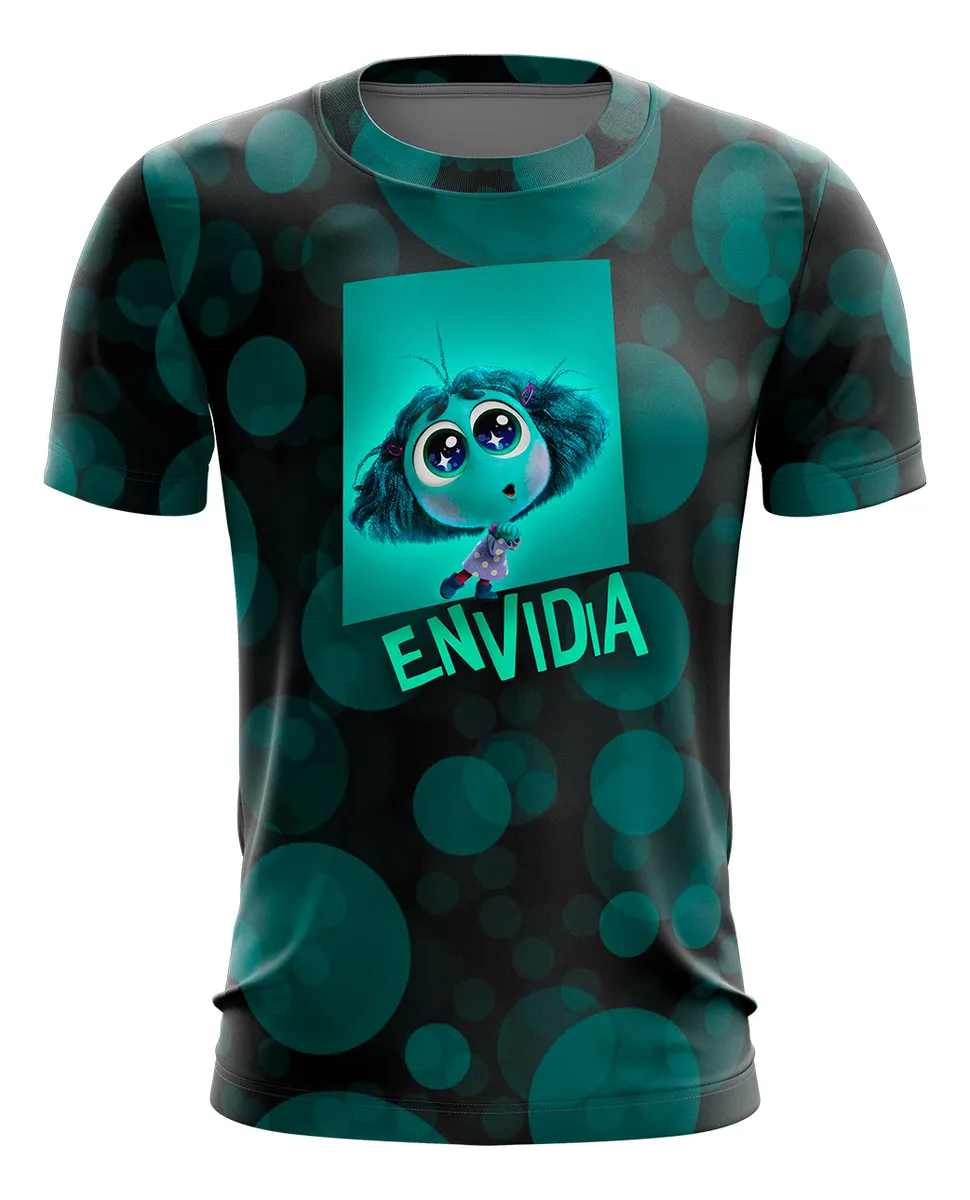 Camiseta Remera Sublimada Talla Extra Intensamente Envidia