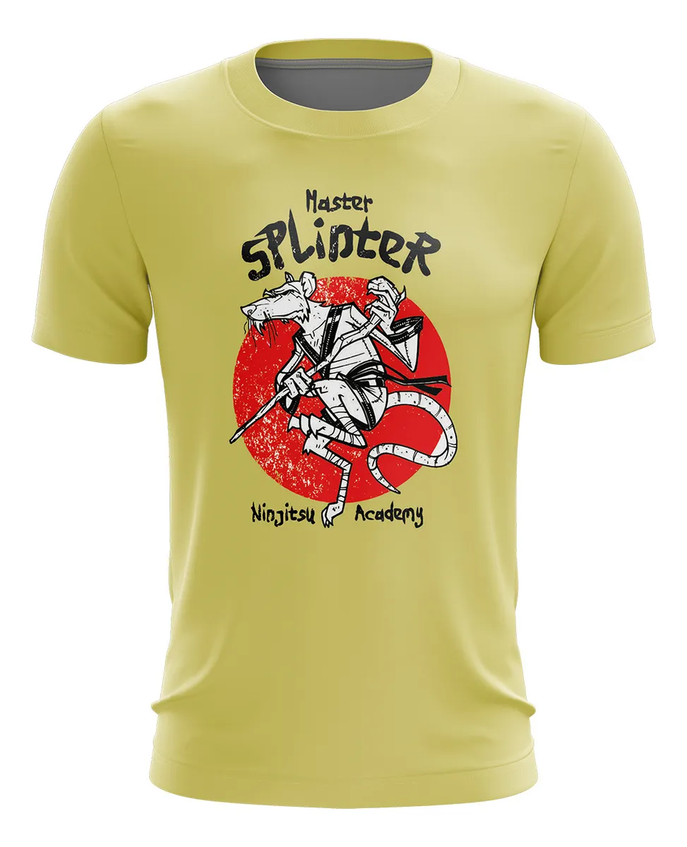 Camiseta Remera Sublimada Master Splinter