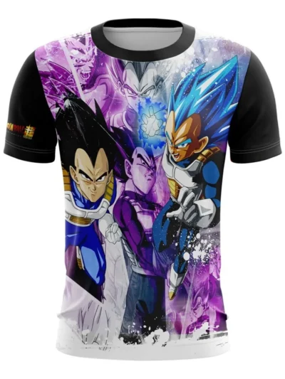 Camiseta Remera Sublimada Vegeta Super