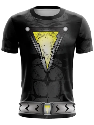 Camiseta Remera Sublimada Infantil Black Adam