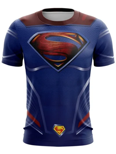 Camiseta Remera Sublimada Talla Extra Superman