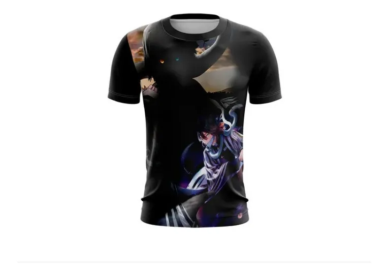 Camiseta Remera Sublimada Obanai Iguro Demon Slayer Infantil