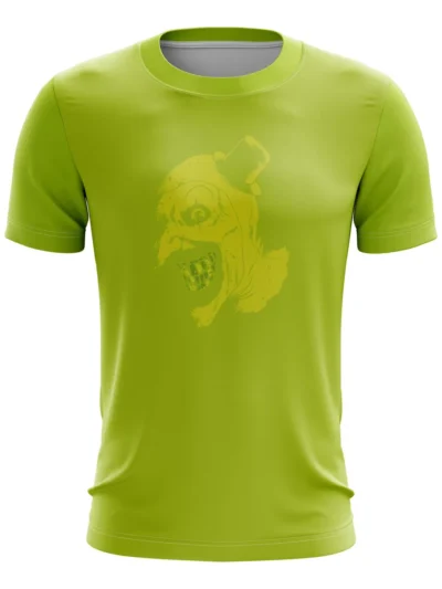 Camiseta Remera Sublimada Talla Extra Art The Clown Verde