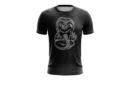Camiseta Remera Sublimada Cobra Kai Negro Infantil