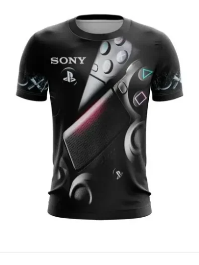 Camiseta Remera Sublimada Control Ps4
