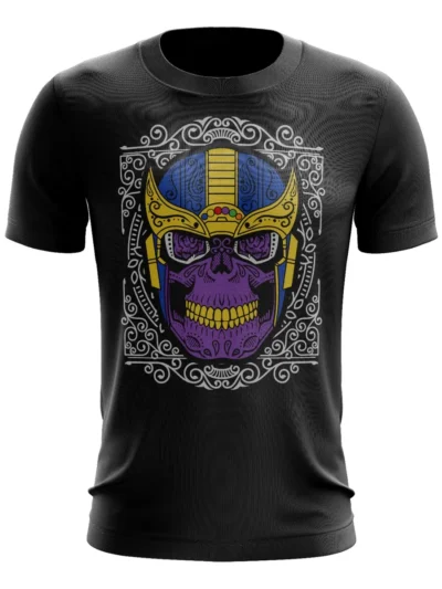 Camiseta Remera Sublimada Thanos Skull