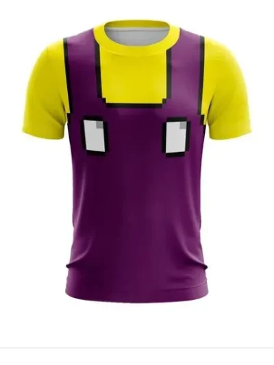 Camiseta Remera Sublimada Wario Tallas Extra