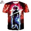 Remera De Manga Corta Informal De Verano Con Estampado 3D Para Hombre Talla Europea Estilo Hipster