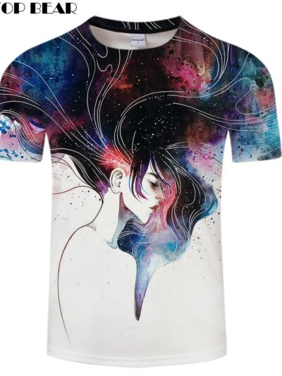 Remera Estampada Con Diseño De Oso Zootop De Anime En 3D Para Hombre Y Mujer