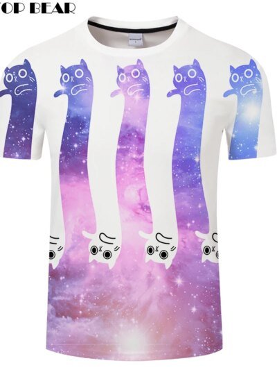 Remeras De Manga Corta Con Cuello Redondo Y Diseño De Pareja En 3D De Zootop Bear