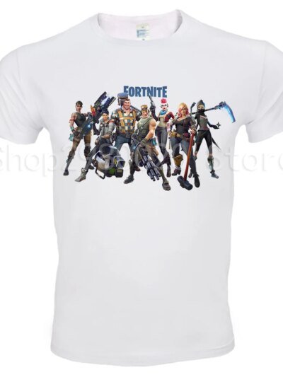 Remera Con Impresión 3D De Daft Punk Man Battle Royale Fortnite Para Hombre