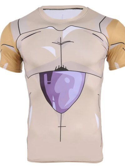 Remera 3D Saiyan Vader Para Hombre Estilo Hip Hop Informal De Manga Corta